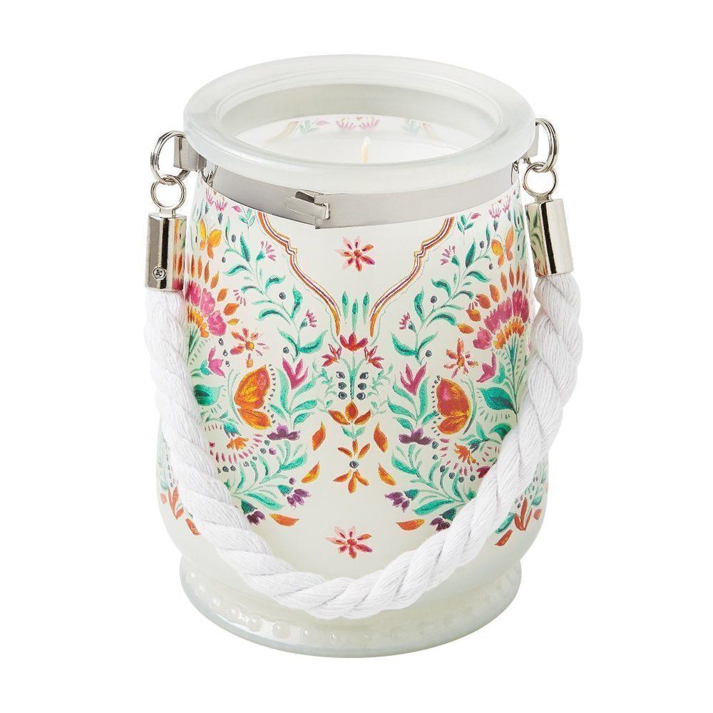 The Pioneer Woman Folk Geo 16-Ounce Citronella Outdoor Lantern Candle - Picture 3 of 4